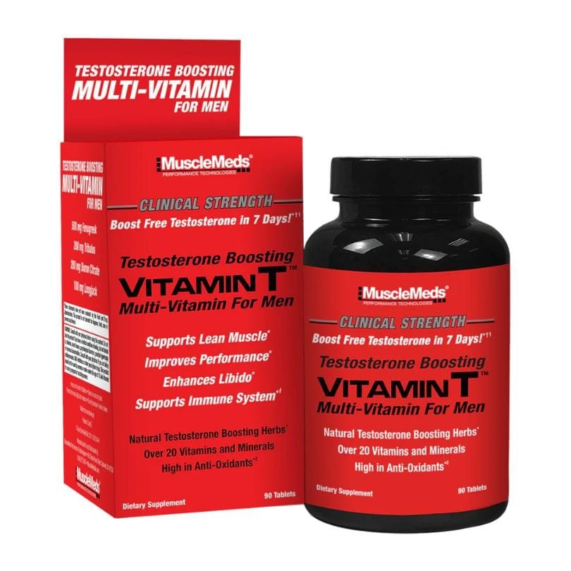 MuscleMeds Vitamin T - Testosterone Booster