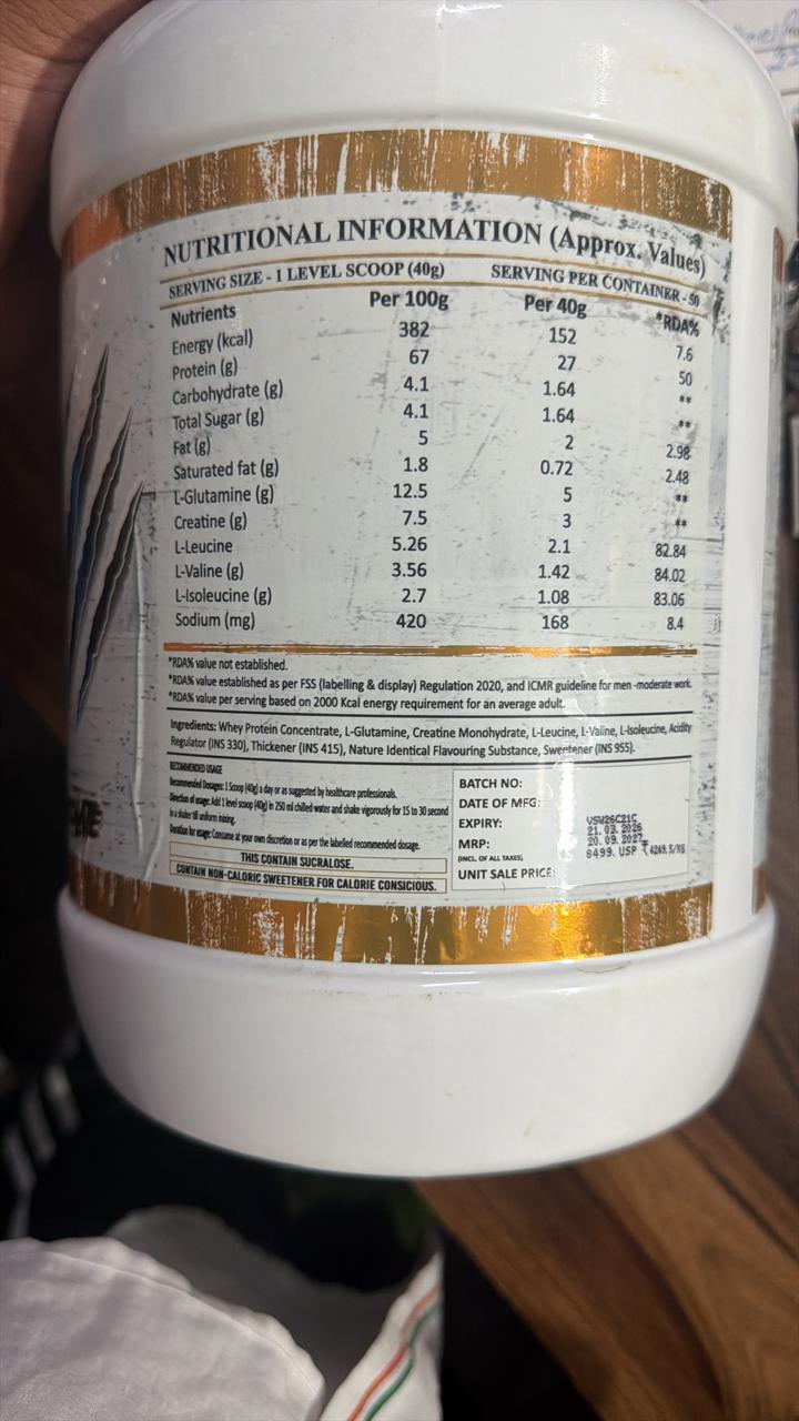 Vs - V complex Pro Whey