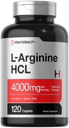 Horbaach L-Arginine 4000mg per serving | 120 Caplets