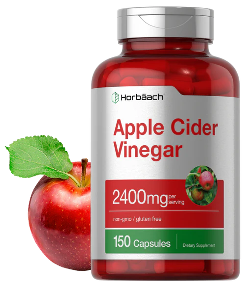 Horbaach Apple Cider Vinegar 2400mg per serving | 150 Capsules